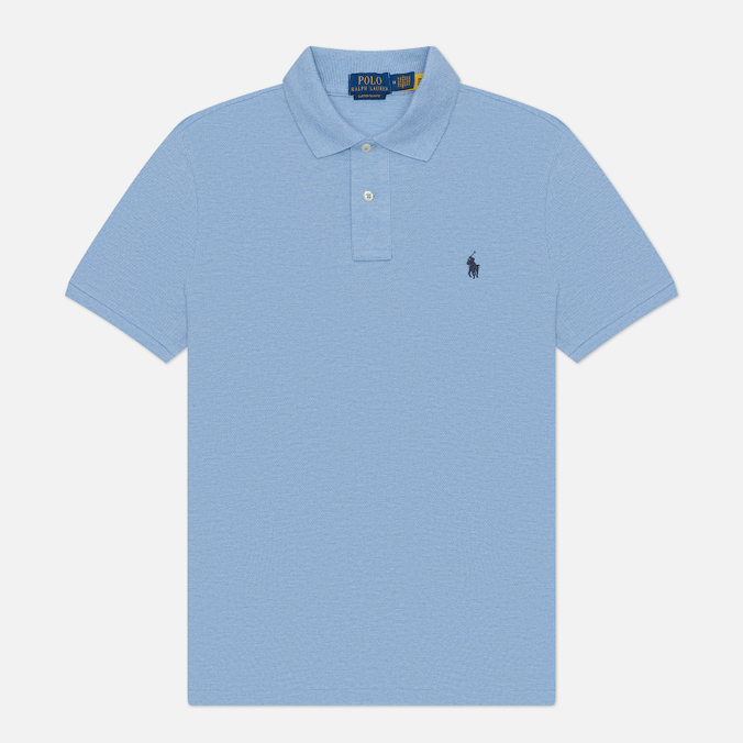Мужское поло Polo Ralph Lauren Custom Slim Fit Cotton Mesh