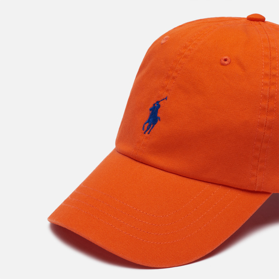 Кепка Polo Ralph Lauren Classic Sport Cotton Chino Sailing Orange