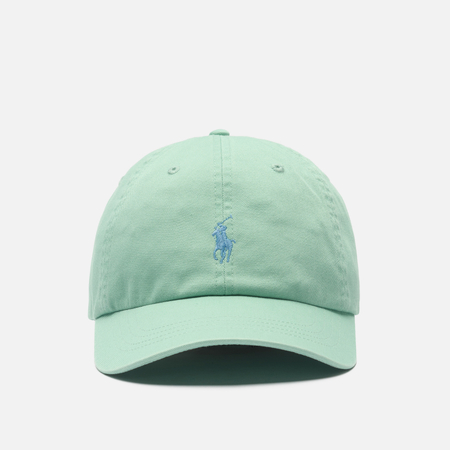 фото Кепка polo ralph lauren classic sport cotton chino, цвет зелёный