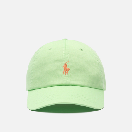 фото Кепка polo ralph lauren classic sport cotton chino, цвет зелёный