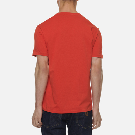 Мужская футболка Polo Ralph Lauren Classic Crew Neck 26/1 Jersey Orangey Red