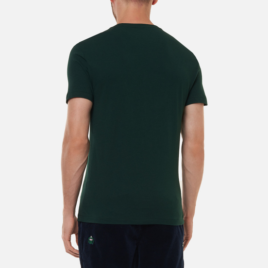 Мужская футболка Polo Ralph Lauren Classic Crew Neck 26/1 Jersey College Green/Red