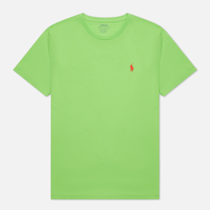 Мужская футболка Polo Ralph Lauren цвет зелёный