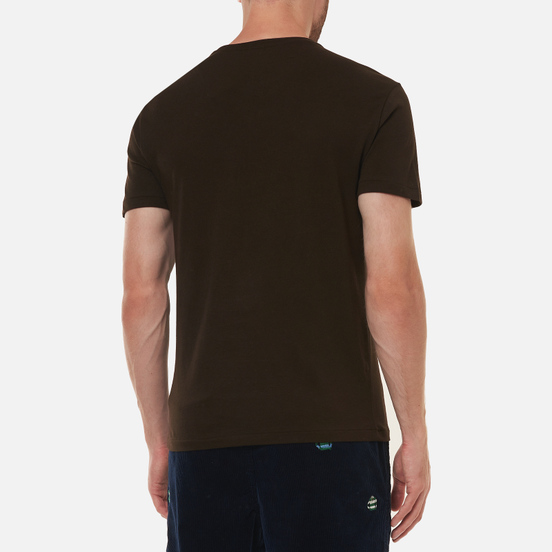 Мужская футболка Polo Ralph Lauren Classic Crew Neck 26/1 Jersey Circuit Brown/Beige