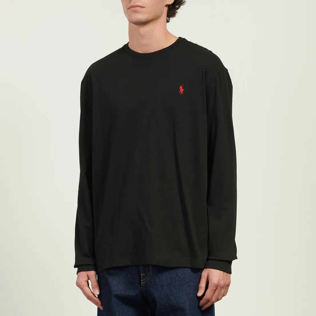 Polo Ralph Lauren Мужской лонгслив Embroidered Logo Classic Fit