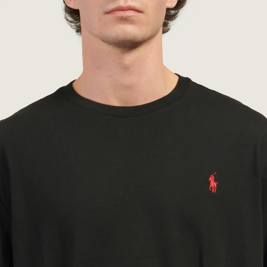 Polo Ralph Lauren Мужской лонгслив Embroidered Logo Classic Fit