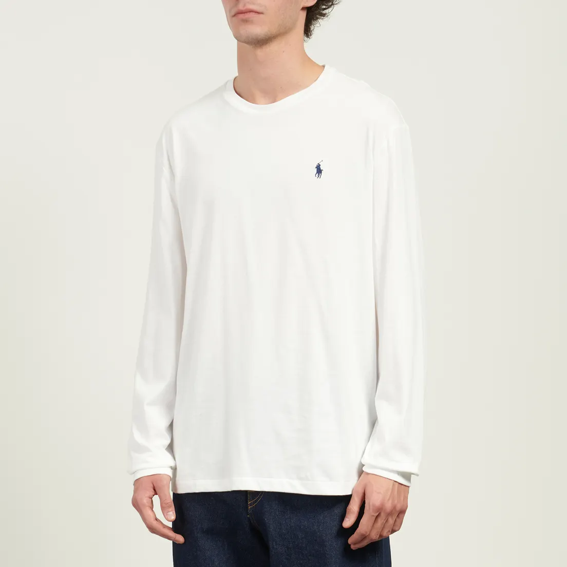 Polo Ralph Lauren Мужской лонгслив Embroidered Logo Classic Fit