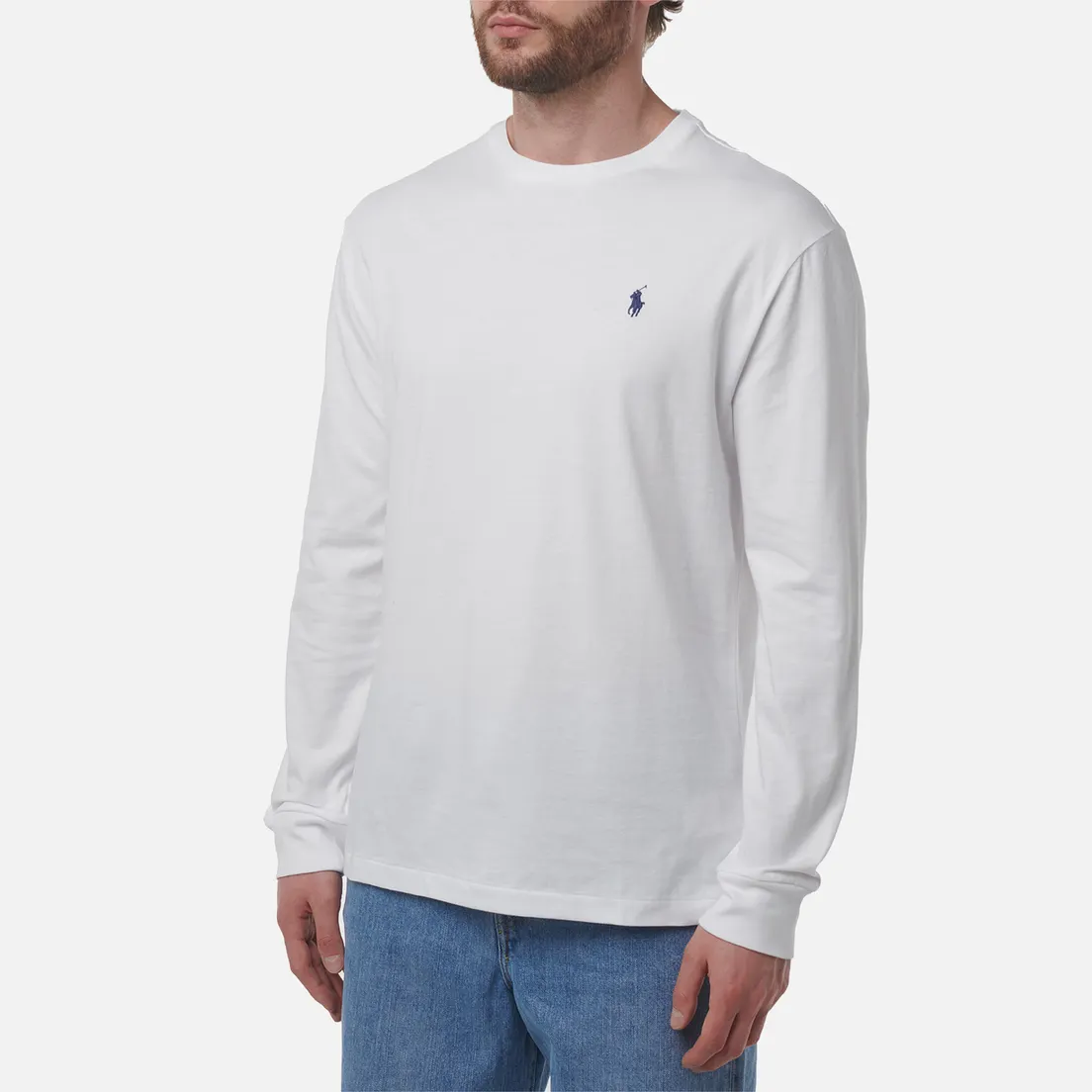 Polo Ralph Lauren Мужской лонгслив Embroidered Logo Classic Fit