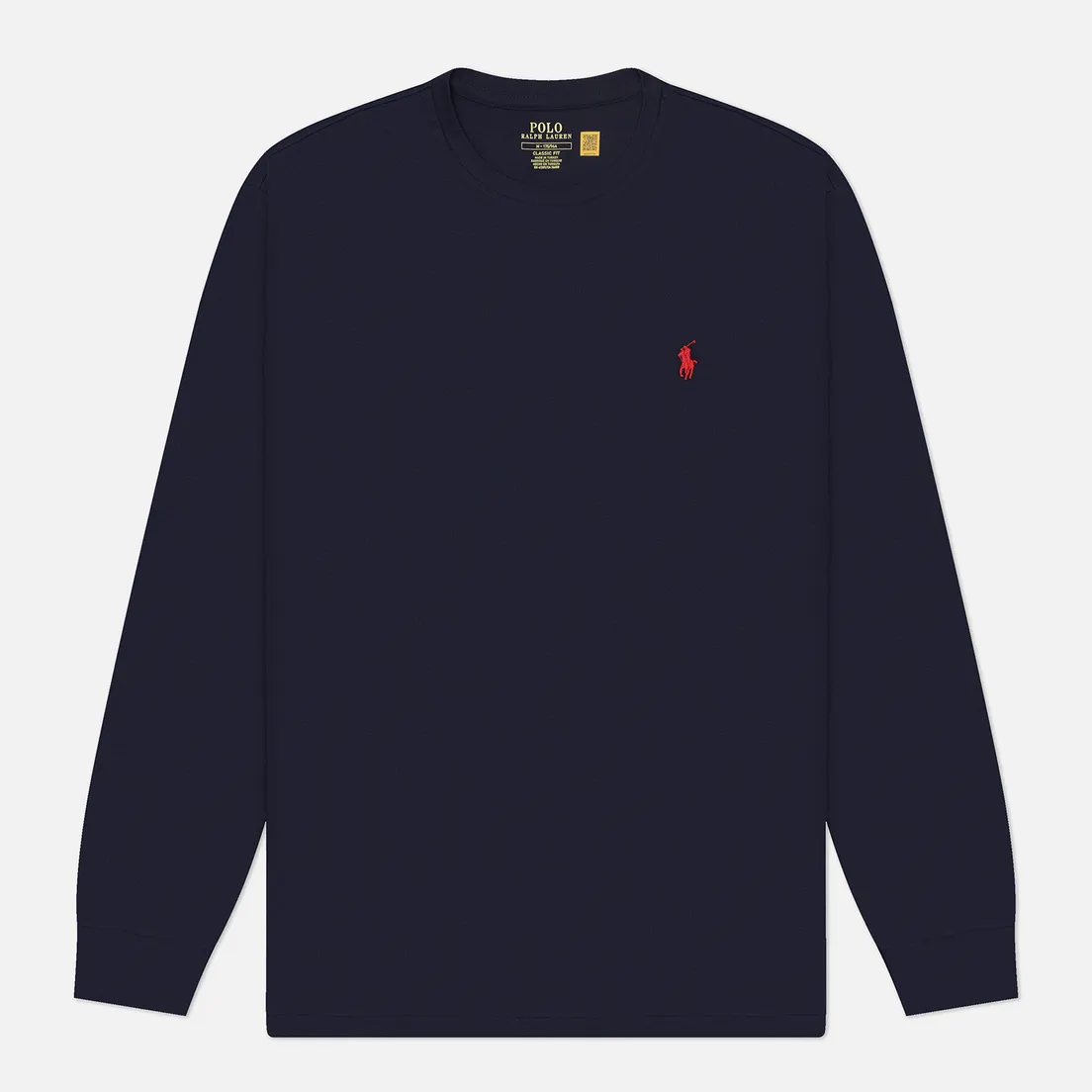 Polo Ralph Lauren Мужской лонгслив Embroidered Logo Classic Fit