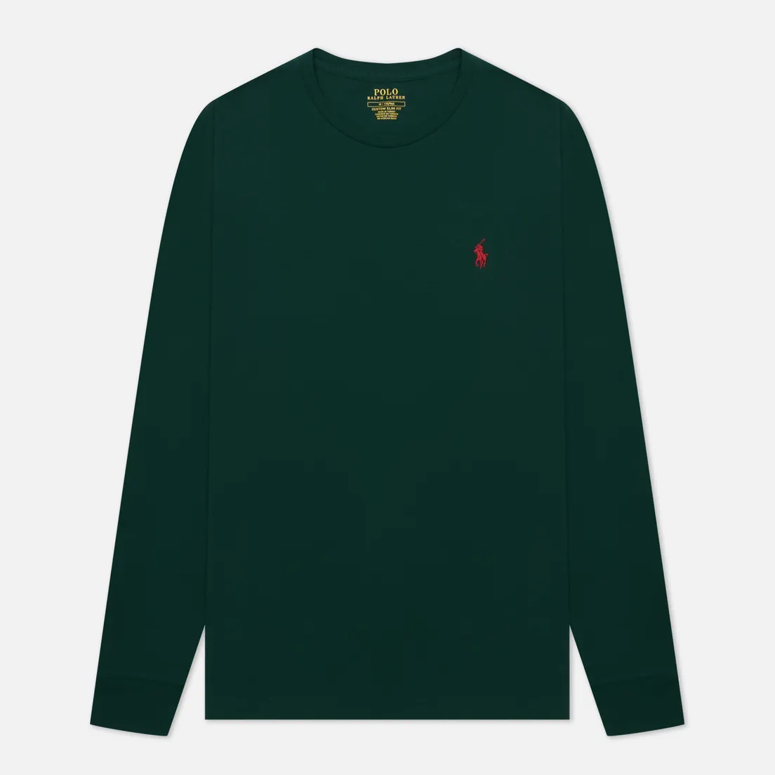 Polo Ralph Lauren Мужской лонгслив Custom Fit Embroidered Pony