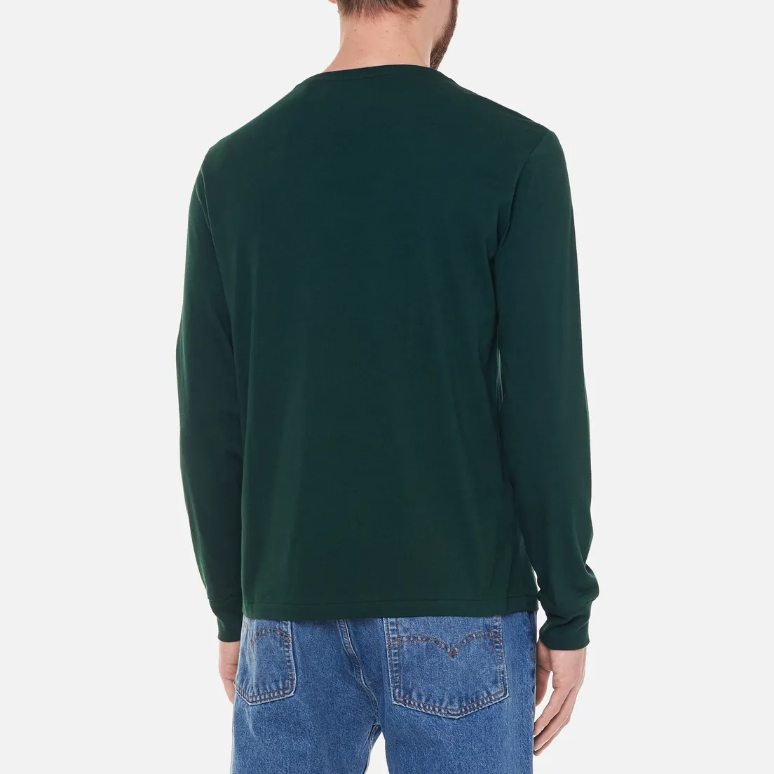 Polo Ralph Lauren Мужской лонгслив Custom Fit Embroidered Pony