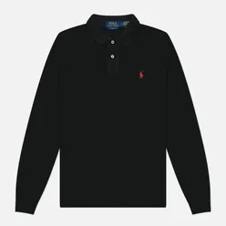 Polo Ralph Lauren Мужской лонгслив Basic Mesh Polo Custom Slim