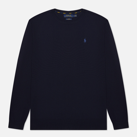 Мужской свитер Polo Ralph Lauren Embroidered Pony Crew Neck Hunter Navy