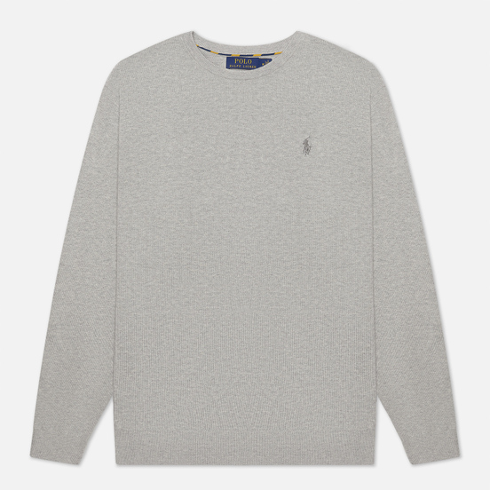 Мужской свитер Polo Ralph Lauren Embroidered Pony Crew Neck Andover Heather
