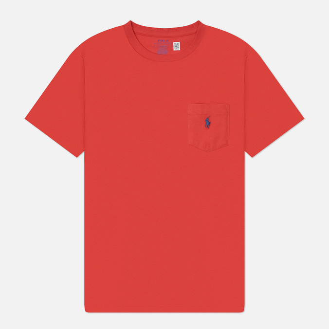 Мужская футболка Polo Ralph Lauren Embroidered Logo Pocket Classic Fit