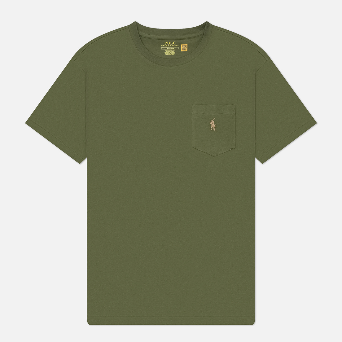 Polo Ralph Lauren Мужская футболка Embroidered Logo Pocket Classic Fit