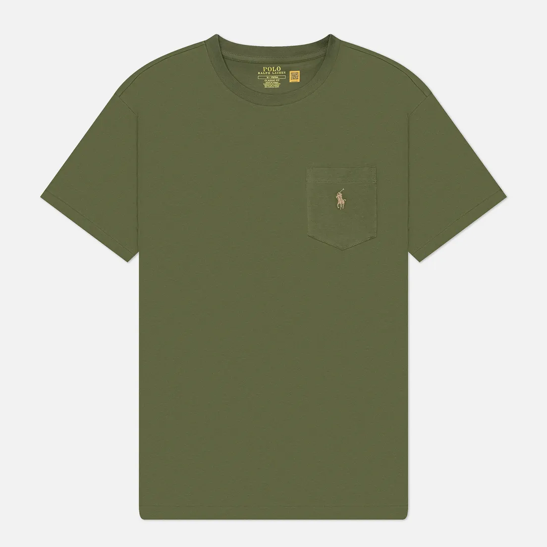 Polo Ralph Lauren Мужская футболка Embroidered Logo Pocket Classic Fit
