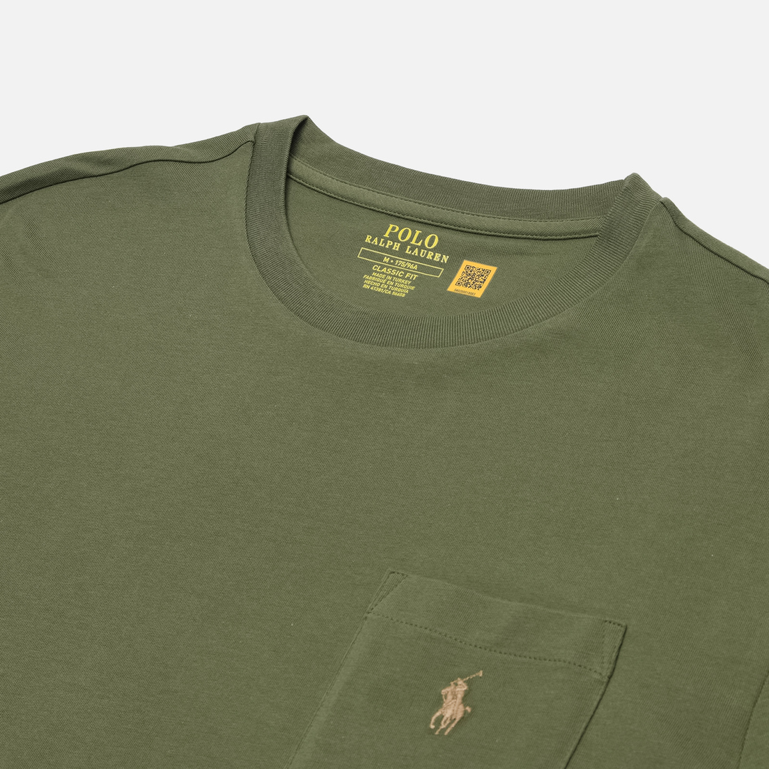 Polo Ralph Lauren Мужская футболка Embroidered Logo Pocket Classic Fit