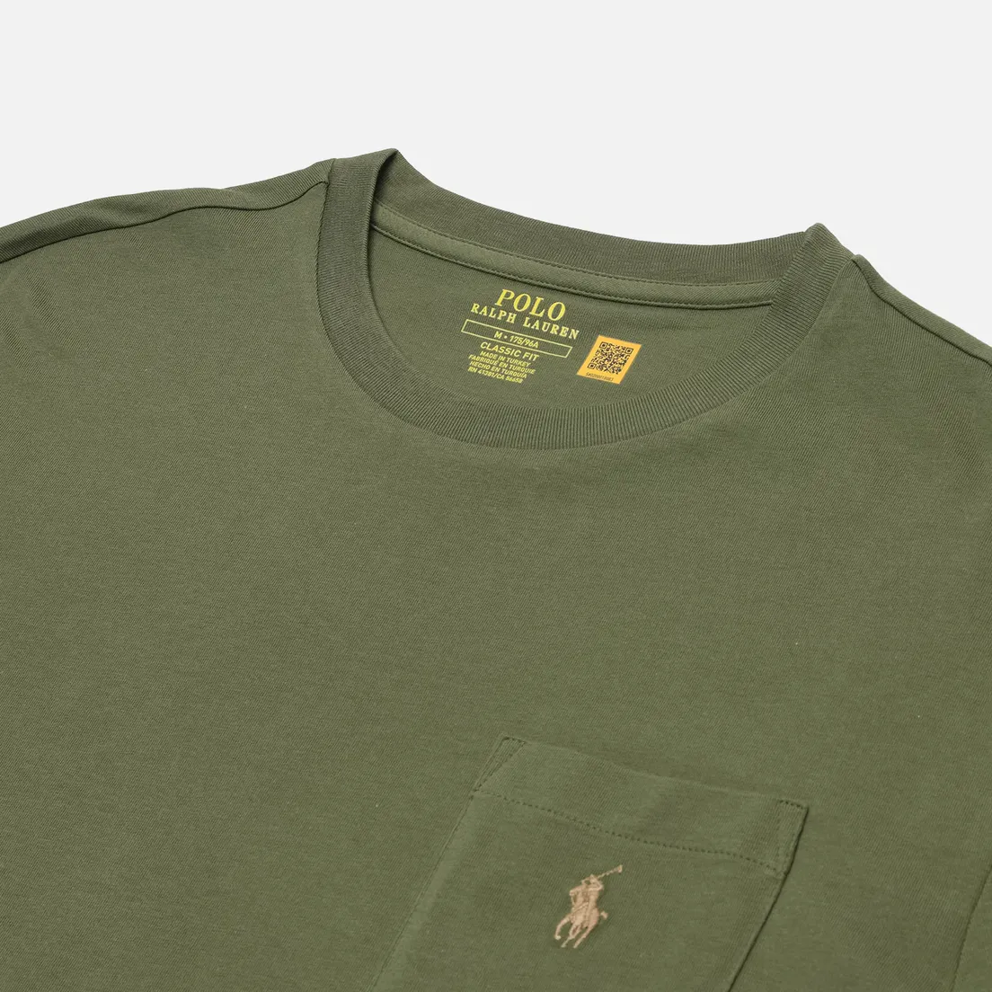 Polo Ralph Lauren Мужская футболка Embroidered Logo Pocket Classic Fit