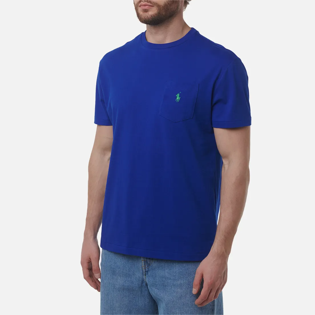 Polo Ralph Lauren Мужская футболка Embroidered Logo Pocket Classic Fit
