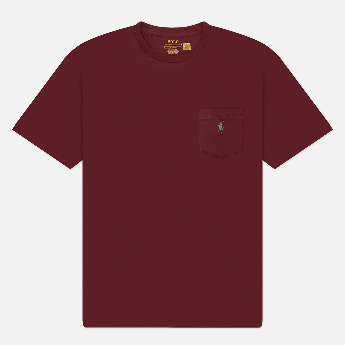 Polo Ralph Lauren Мужская футболка Embroidered Logo Pocket Classic Fit
