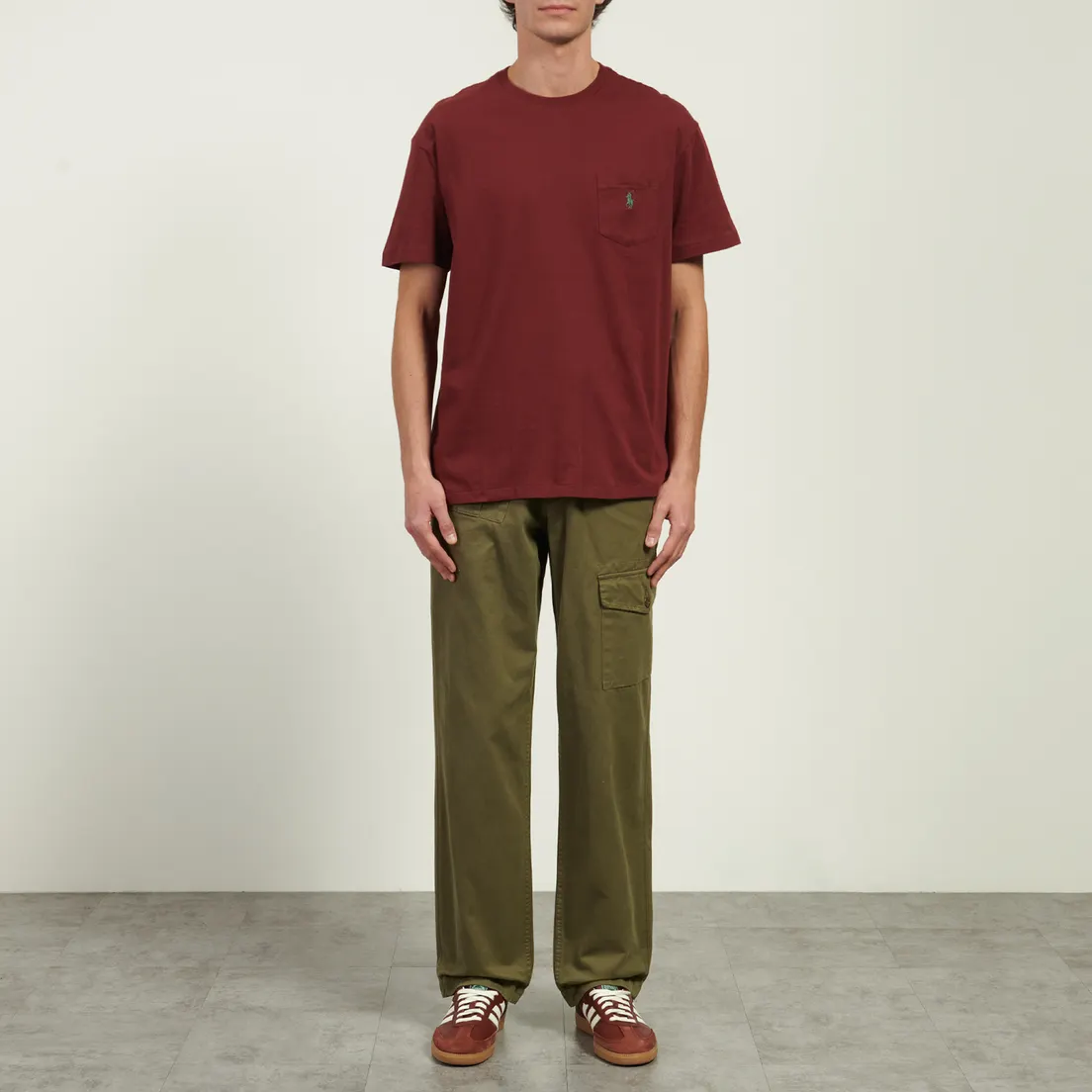 Polo Ralph Lauren Мужская футболка Embroidered Logo Pocket Classic Fit