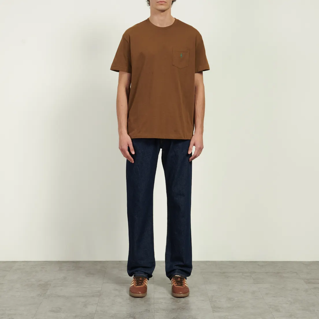 Polo Ralph Lauren Мужская футболка Embroidered Logo Pocket Classic Fit