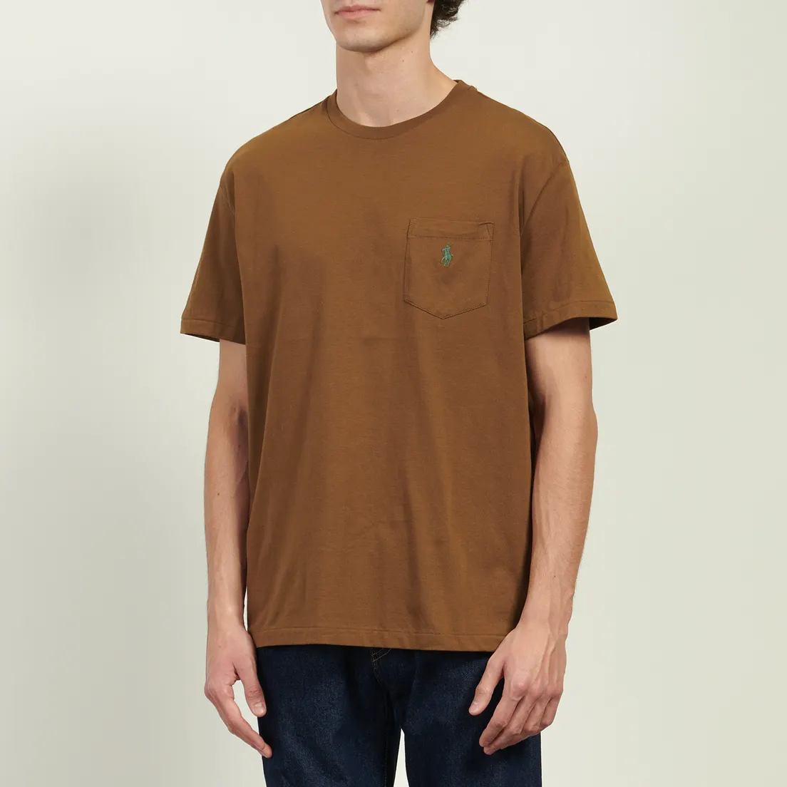 Polo Ralph Lauren Мужская футболка Embroidered Logo Pocket Classic Fit