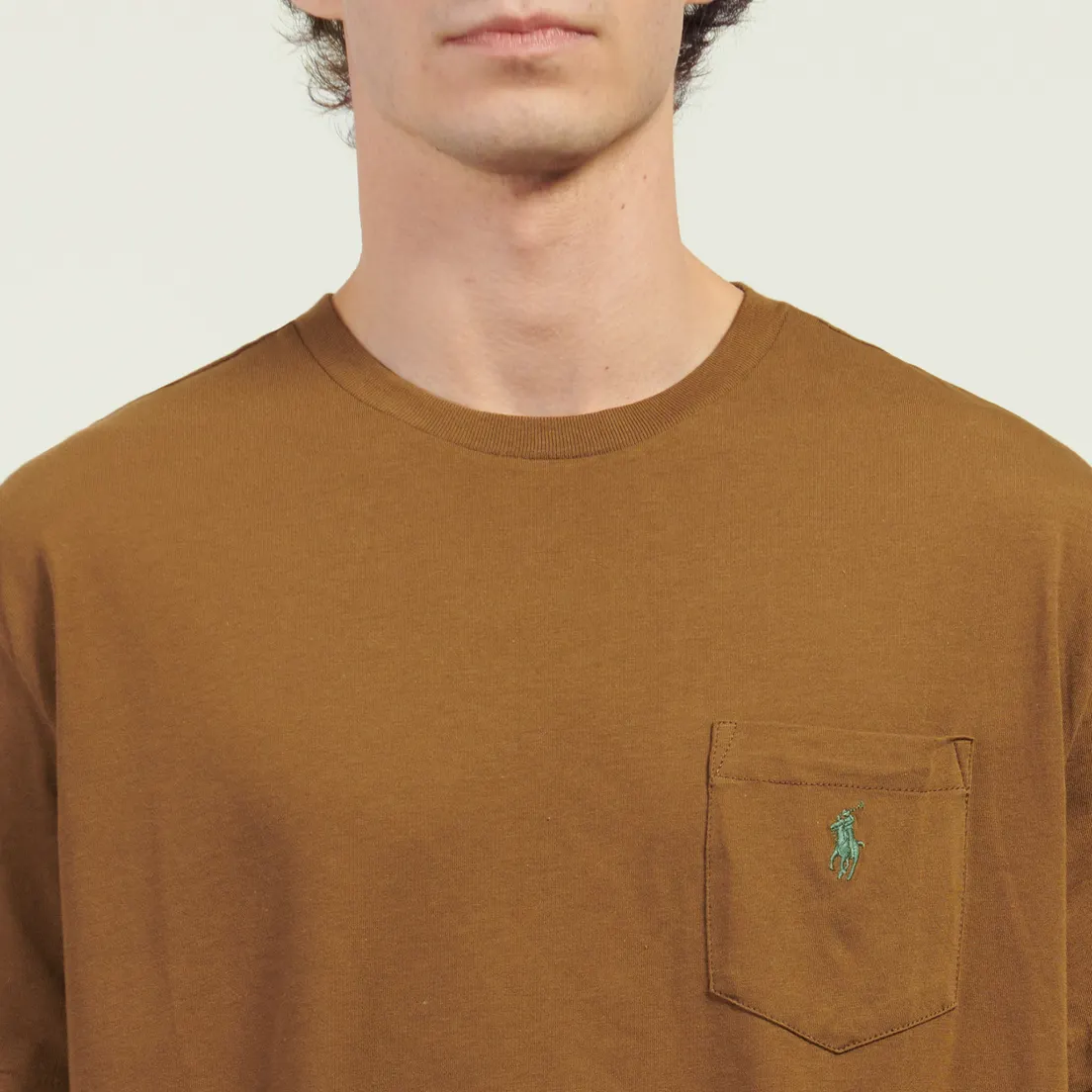 Polo Ralph Lauren Мужская футболка Embroidered Logo Pocket Classic Fit