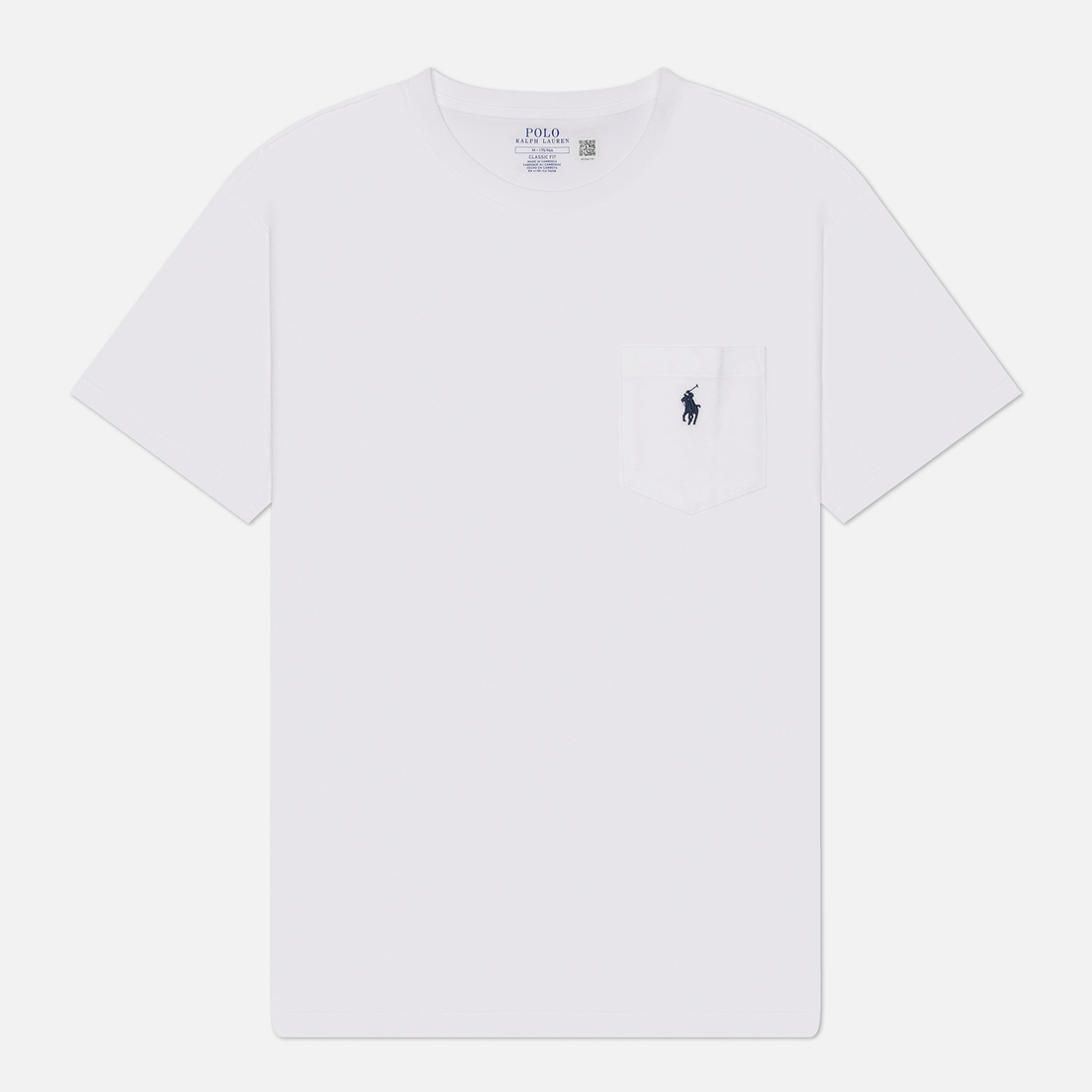 Polo Ralph Lauren Мужская футболка Embroidered Logo Pocket Classic Fit