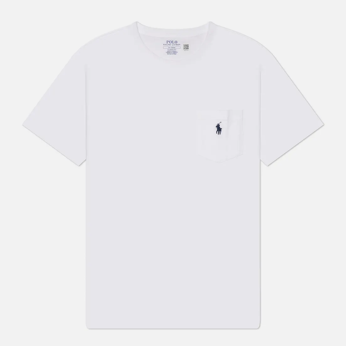 Polo Ralph Lauren Мужская футболка Embroidered Logo Pocket Classic Fit