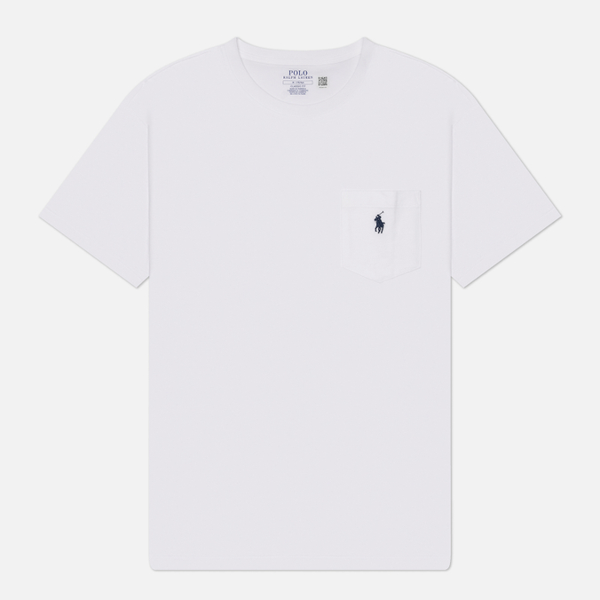 Мужская футболка Polo Ralph Lauren Embroidered Logo Pocket Classic Fit