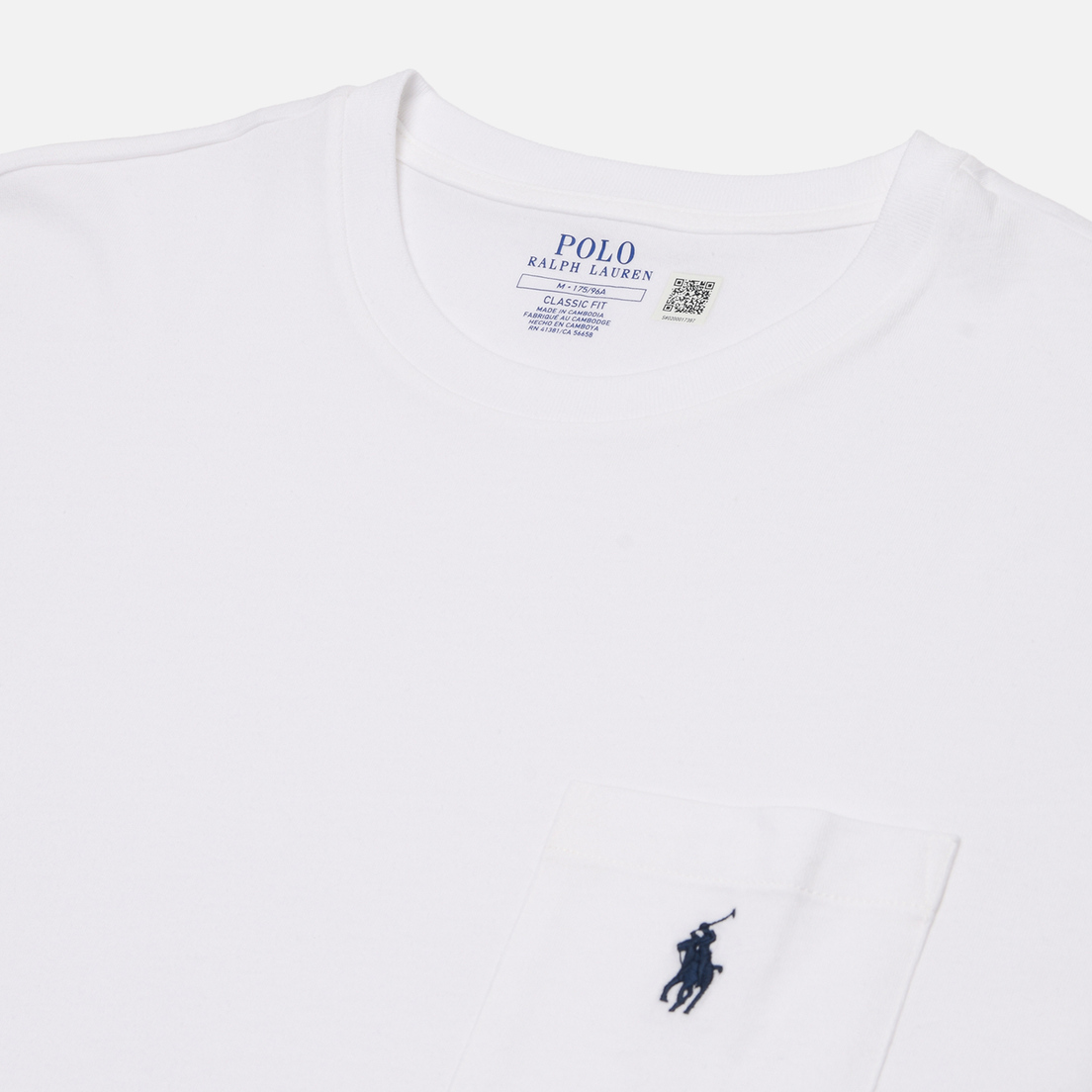 Polo Ralph Lauren Мужская футболка Embroidered Logo Pocket Classic Fit