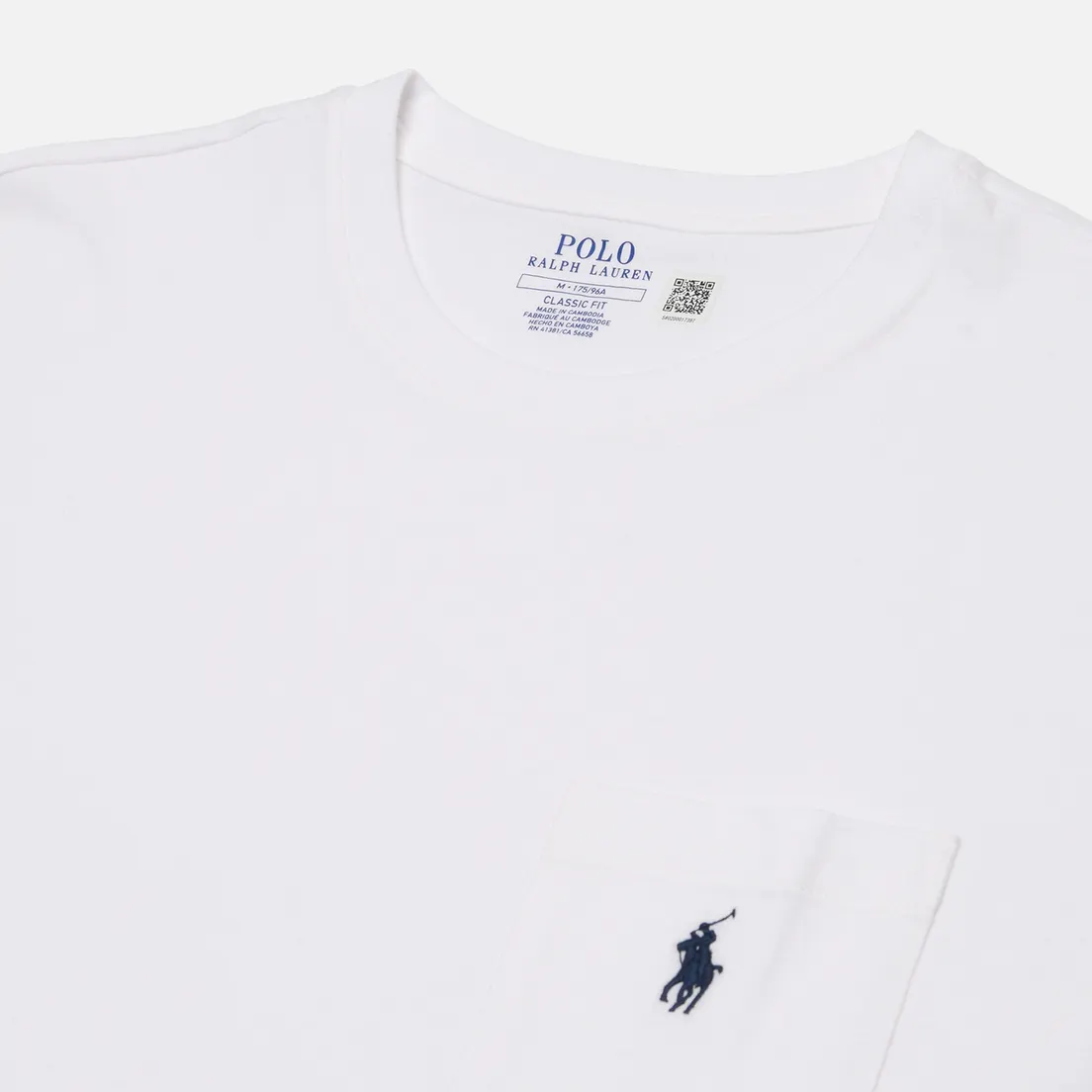 Polo Ralph Lauren Мужская футболка Embroidered Logo Pocket Classic Fit