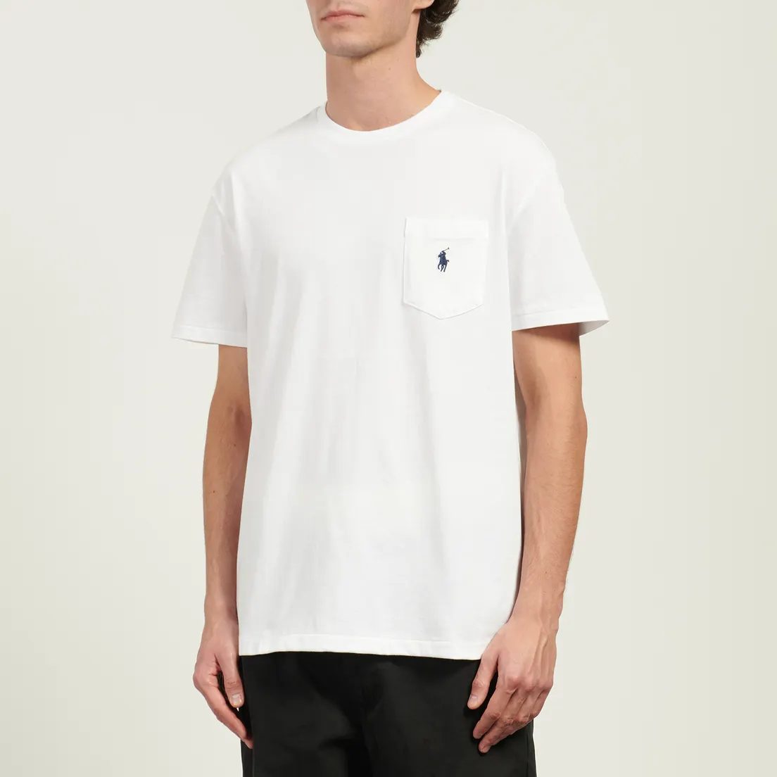 Polo Ralph Lauren Мужская футболка Embroidered Logo Pocket Classic Fit