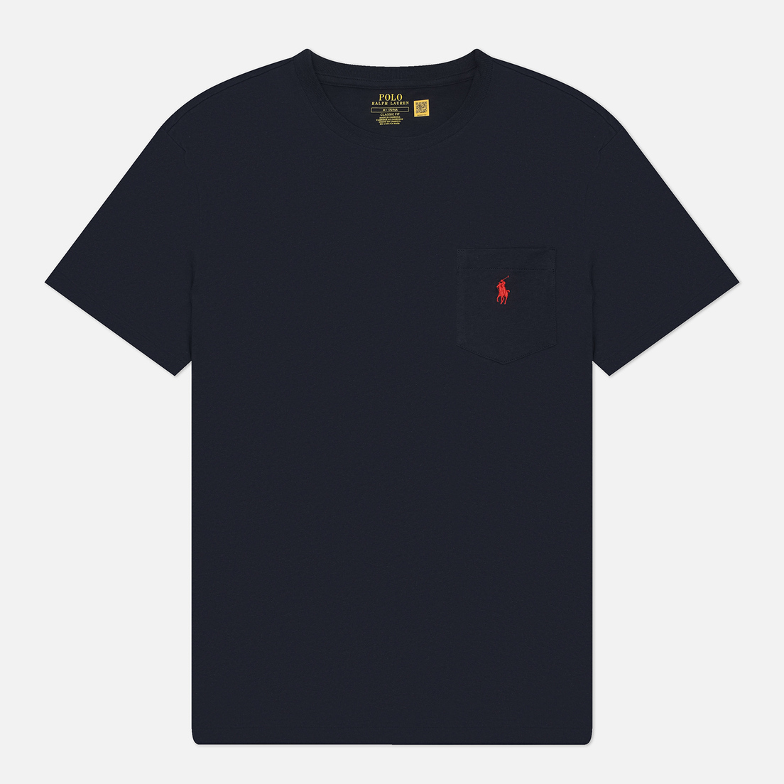 Polo Ralph Lauren Мужская футболка Embroidered Logo Pocket Classic Fit