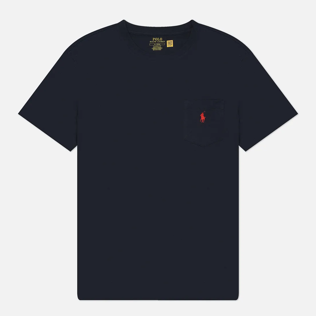 Polo Ralph Lauren Мужская футболка Embroidered Logo Pocket Classic Fit