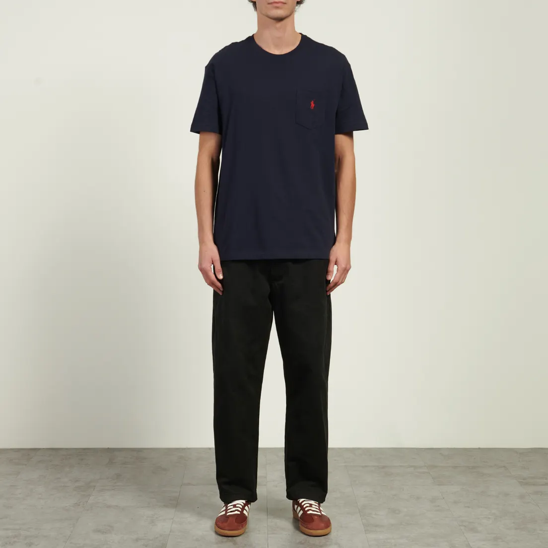 Polo Ralph Lauren Мужская футболка Embroidered Logo Pocket Classic Fit