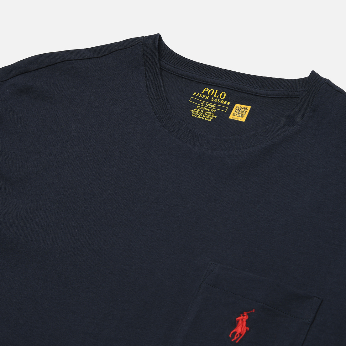 Polo Ralph Lauren Мужская футболка Embroidered Logo Pocket Classic Fit