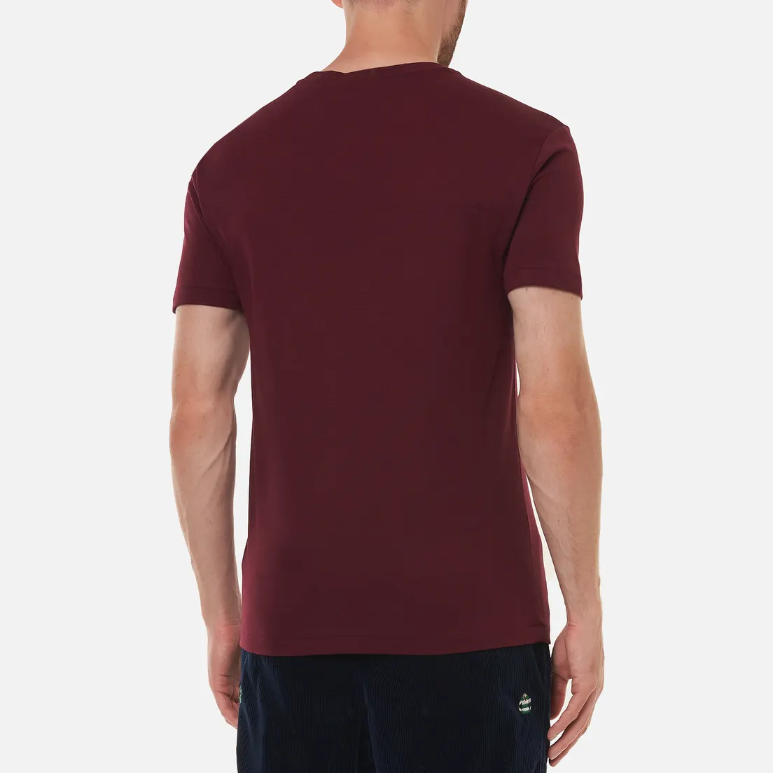 Polo Ralph Lauren Мужская футболка Custom Slim Fit Interlock
