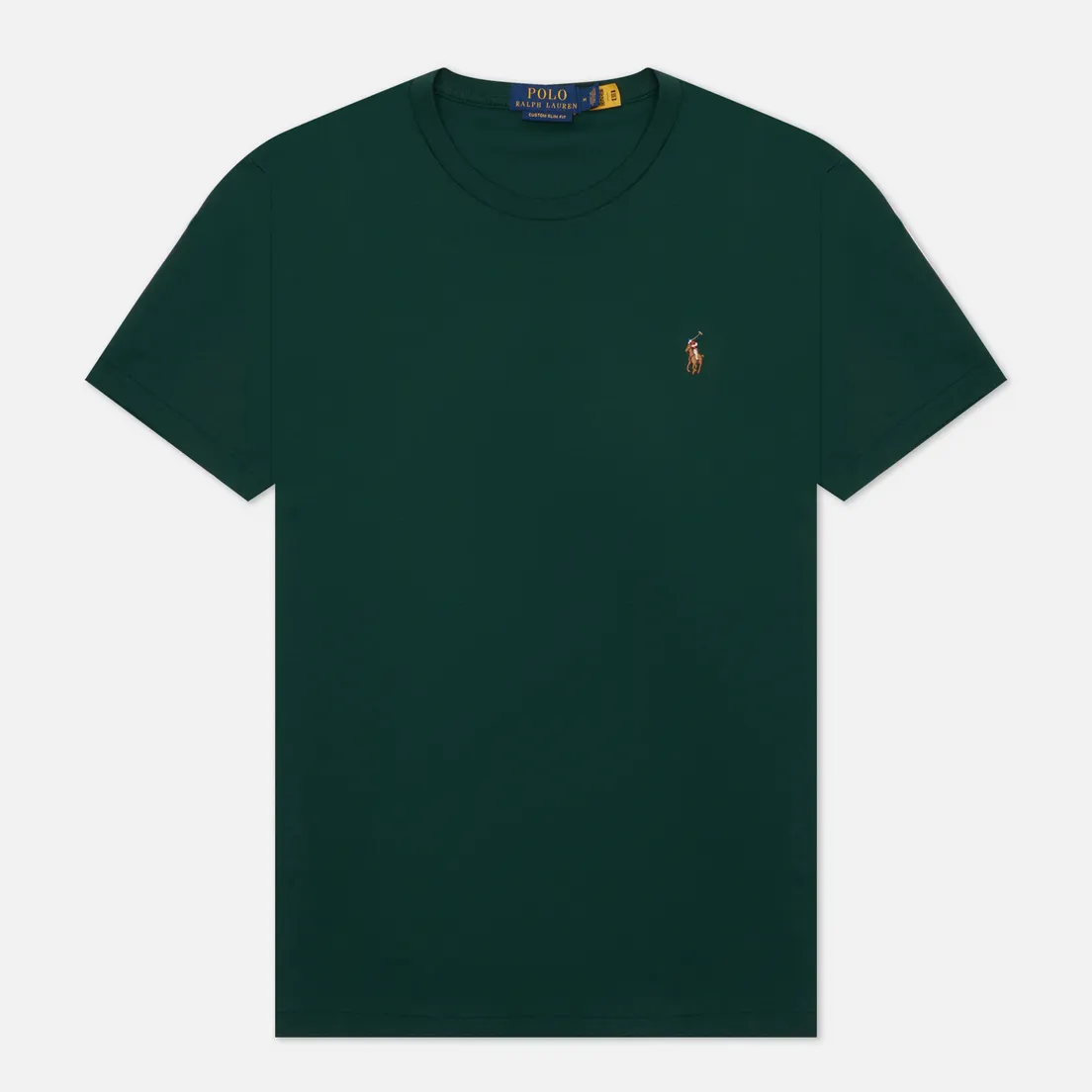 Polo Ralph Lauren Мужская футболка Custom Slim Fit Interlock