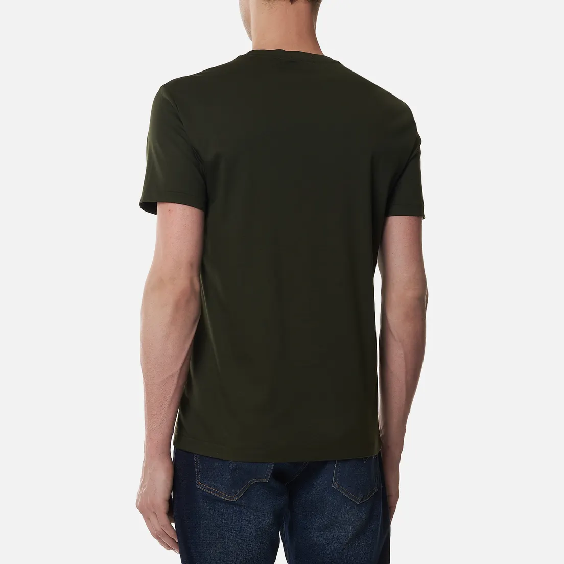 Polo Ralph Lauren Мужская футболка Custom Slim Fit Interlock