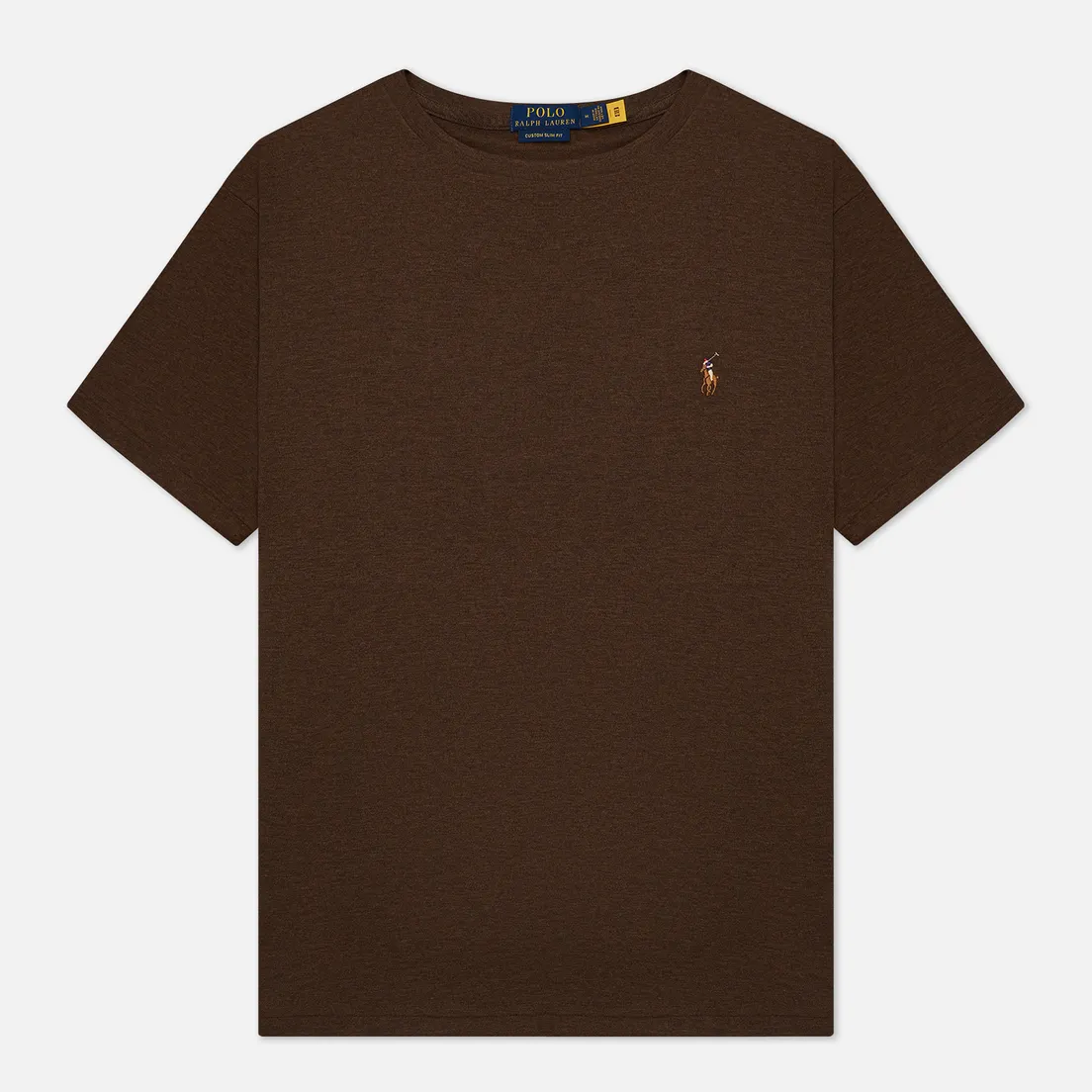 Polo Ralph Lauren Мужская футболка Custom Slim Fit Interlock