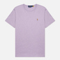 Мужская футболка Polo Ralph Lauren Custom Slim Fit Interlock Pastel Purple Heather фото - 0