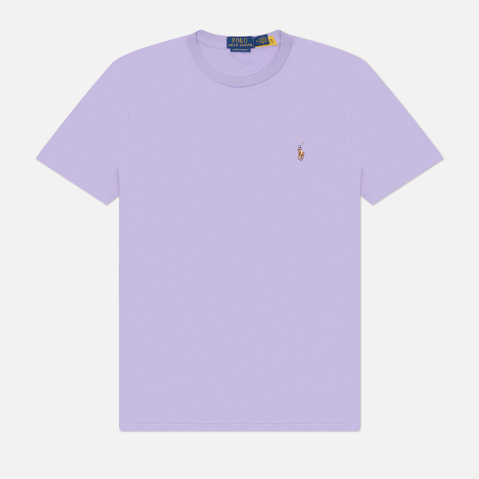 Мужская футболка Polo Ralph Lauren Custom Slim Fit Interlock