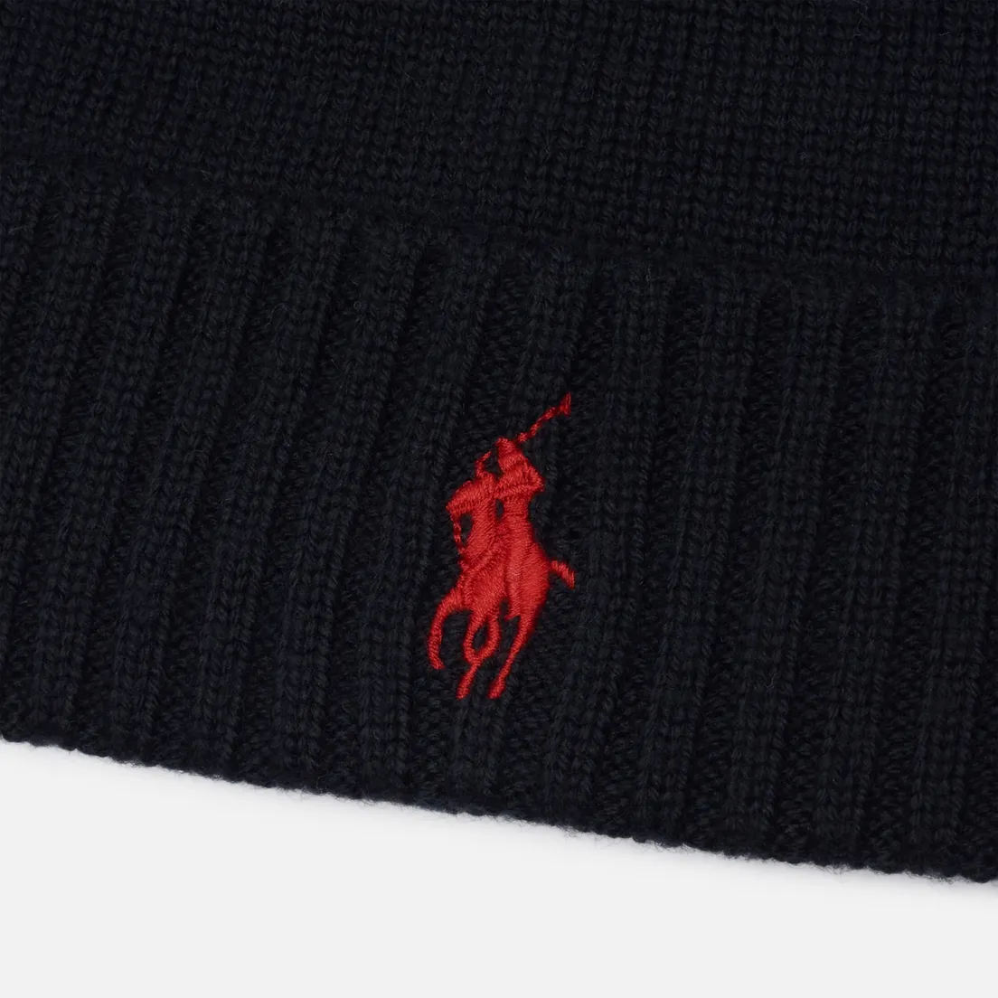 Polo Ralph Lauren Шапка Merino Wool Embroidered Polo Pony