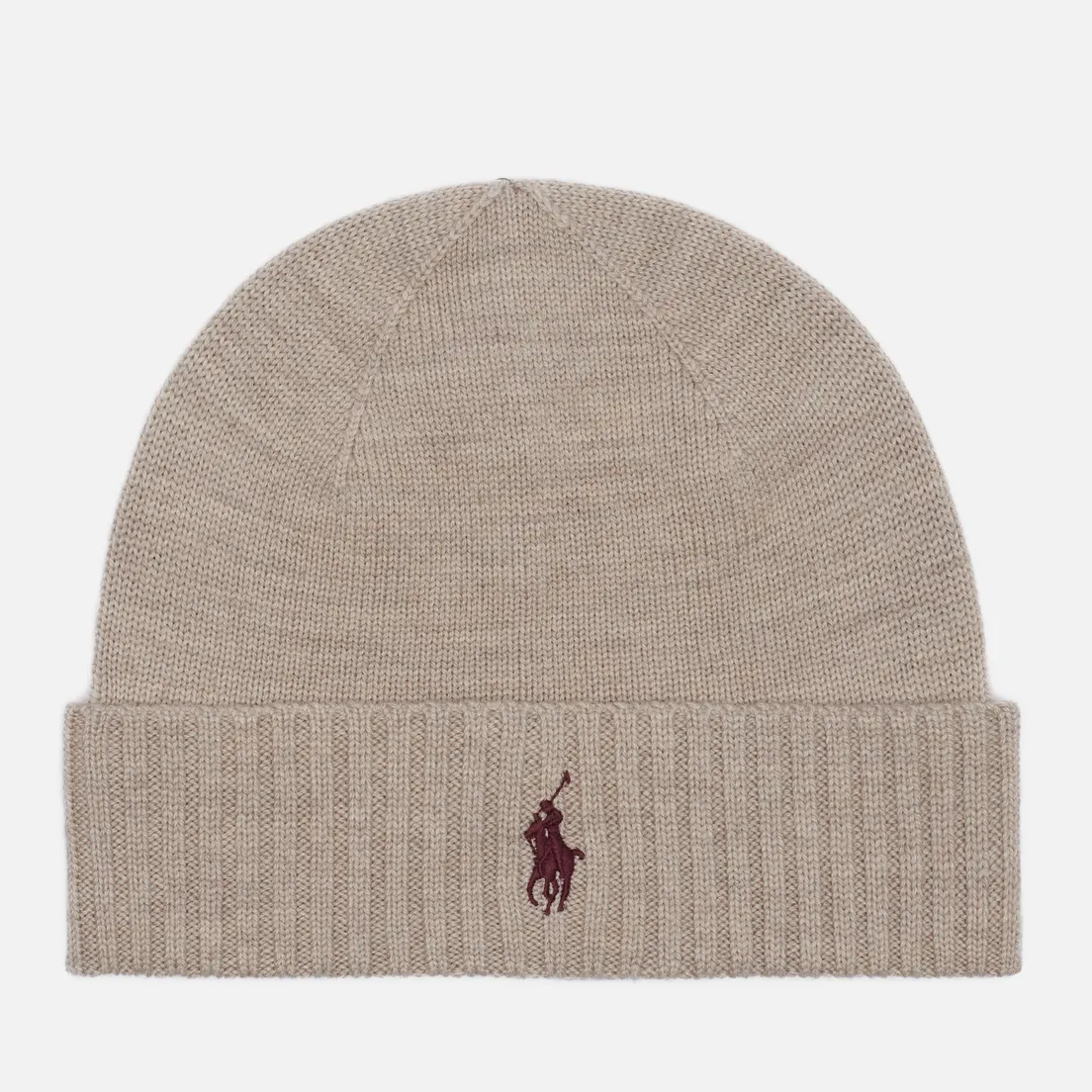 Polo Ralph Lauren Шапка Merino Wool Embroidered Polo Pony