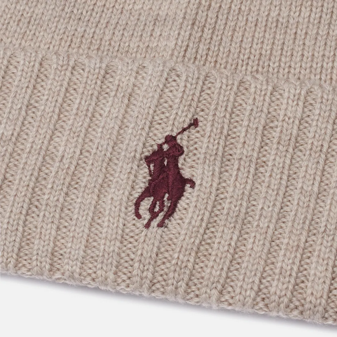 Polo Ralph Lauren Шапка Merino Wool Embroidered Polo Pony