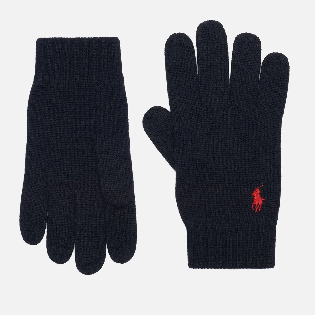 Polo Ralph Lauren Перчатки Merino Wool Embroidered Polo Pony