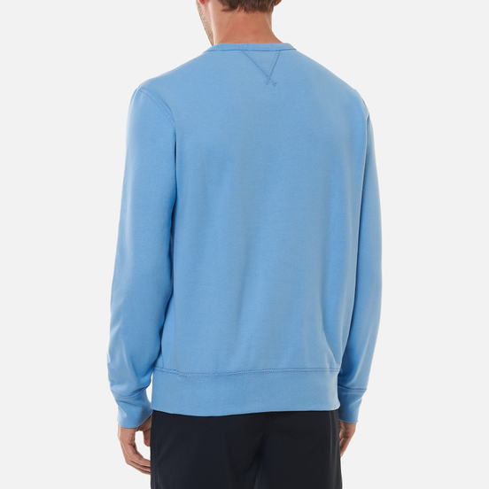 Мужская толстовка Polo Ralph Lauren Embroidered Pony Fleece Crew Neck Blue Lagoon